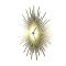 Art Deco Starburst Wall Clock